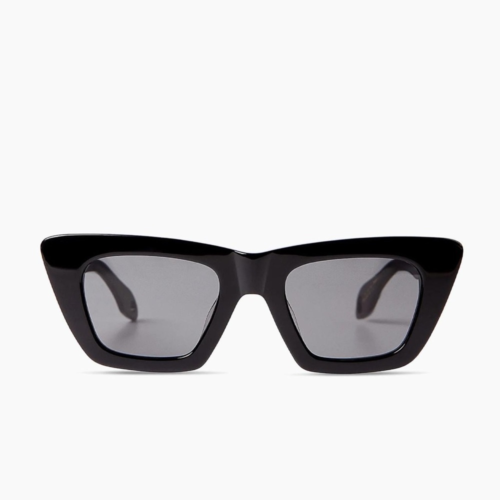 Elisa Johnson Lori sunglasses in gloss black